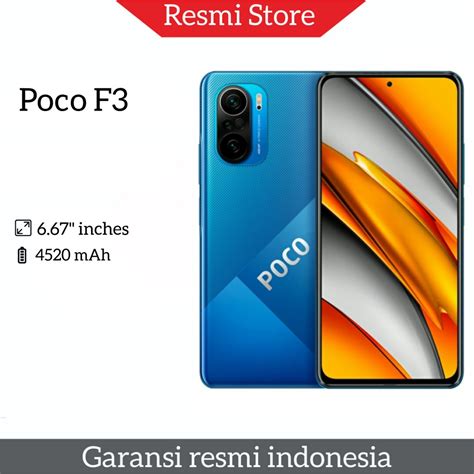 Jual Xiaomi Poco F3 Ram 6128gb And 8256gb New Bnib Shopee Indonesia