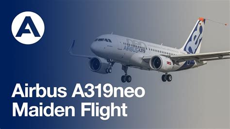 Airbus' A319neo takes to the skies - YouTube