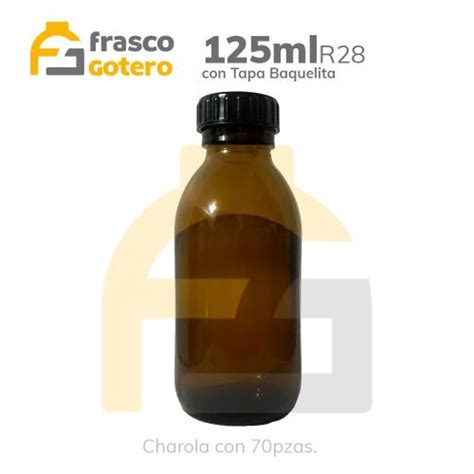 Frasco Redonda Industrial Ambar Ml Frascos Goteros Ambar Frasco