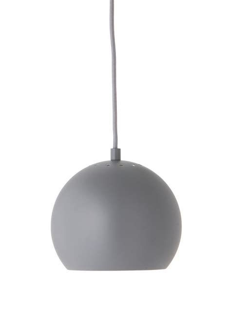 Frandsen Lighting Ball Pendant 1115 Ø 18 Cm Matt Light Grey Super