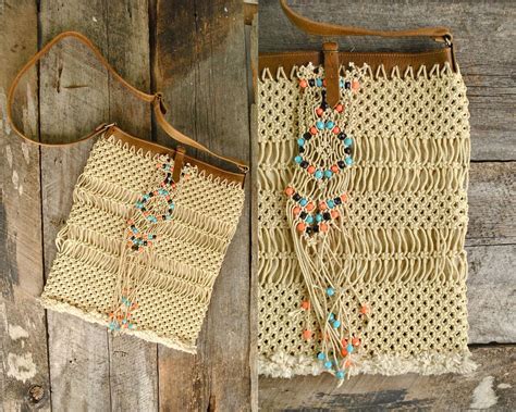 Macrame Bag Boho Festival Bag The Knotty