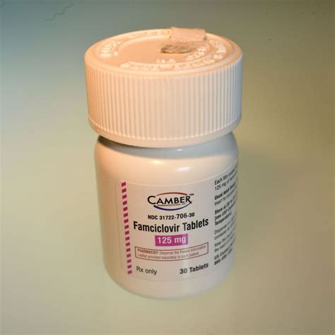Famcyclovir 125mg Tablets 30 Count Bottle Animal Eye Specialty Center