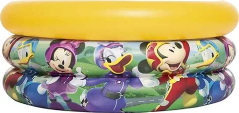 Piscina Inflable Para Bebes Niños Mickey Mouse 70x30cm Cuotas sin interés