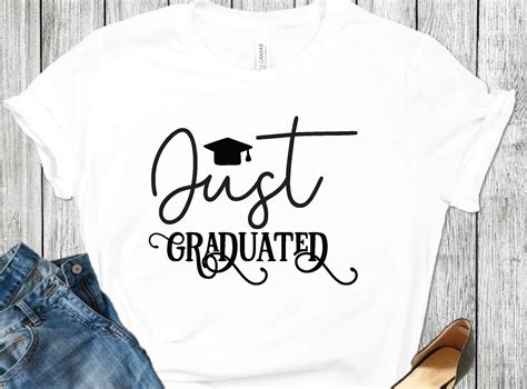 Just Graduated Svg Design Graphic By Craftstore · Creative Fabrica