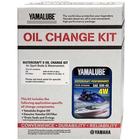 Watercraft Ii Oil Change Kit Yamaha Ar