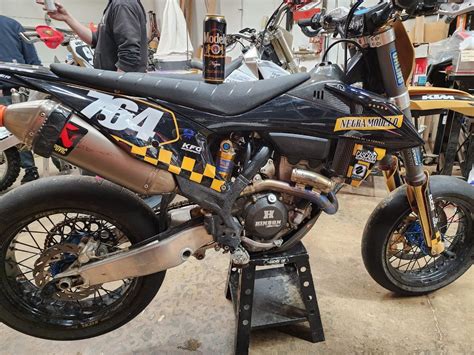 2016 Ktm Sxf Supermoto Conversion Supermoto Thumpertalk