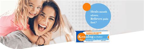 Kenalog in Orabase® | Treatment For Mouth Ulcers