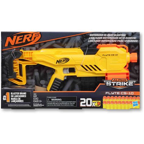 Nerf Alpha Strike Flyte Cs10 Motorized Blaster Big W