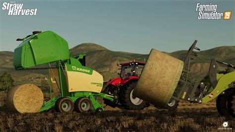 Np Disponible El Complemento Straw Harvest Para Farming Simulator 19