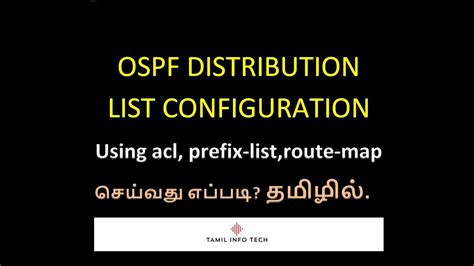 CCNP CCIE 25 OSPF Distribution List Configuration Using ACL PREFIX