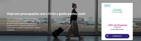 Aproveite Ganhe até 15 pontos Livelo por real gasto no Seguro Viagem