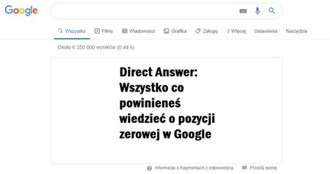 Direct Answer wszystko co powinieneś wiedzieć o pozycji zerowej w