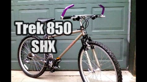 Trek 850 SHX 1994 Cr Mo Tube 51 1080HD Pics YouTube