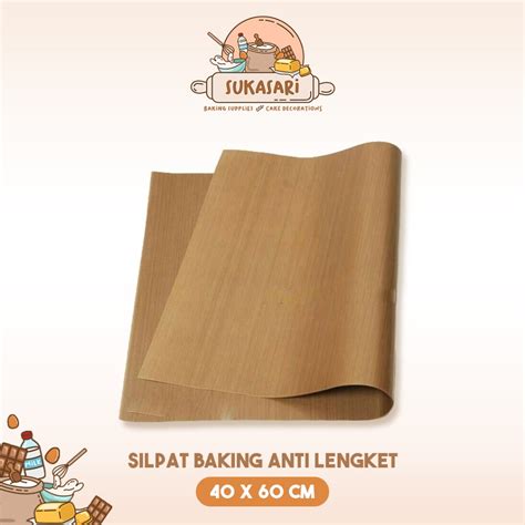 Jual Sukasari Kain Silpat 40x60cm Baking Anti Lengket Alas Panggang