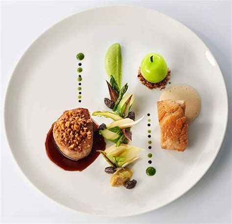 Signature Dish By Stephane Buron France Montajes De Platos