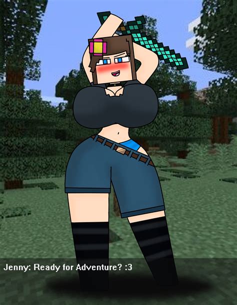 Jenny is ready for adventure | Jenny Mod (Minecraft) | Know Your Meme