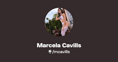 Marcela Cavills Instagram Tiktok Linktree