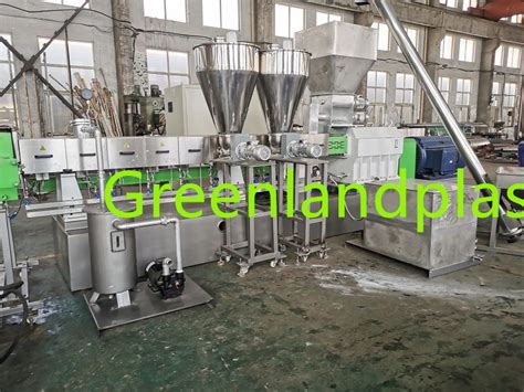 Greenlandplast CaCO3 Plastic Filler Masterbatch Extruder Calcium