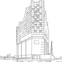 FAMOUS PLACES IN GERMANY Coloring Pages DRESDEN FRAUENKIRCHE Famous