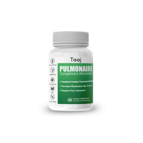 Taaj Pulmonaire Detox Poumon