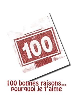 100 Bonnes Raisons Pourquoi Je T Aime Turgeon Nathalie Turgeon