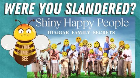 DID SHINY HAPPY PEOPLE SLANDER YOU? Duggar Family Secrets SLANDERS ...