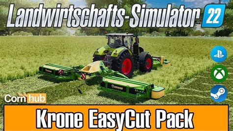 LS22 Mods Krone EasyCut Pack LS22 Modvorstellung YouTube