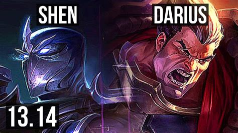 Shen Vs Darius Top M Mastery Games Na Diamond