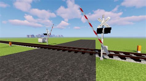 Railroad Crossing Minecraft Mod