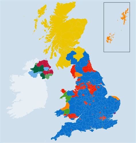 Election 2015 Maps Of Turnout And Party Strength Bbc News