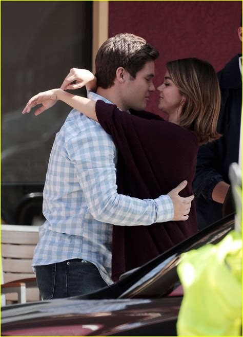 Full Sized Photo of adam devine sarah hyland kiss modern family 02 ...