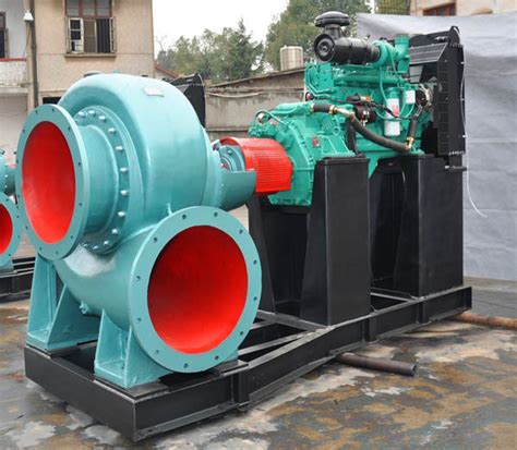 F Single Stage Lcpumps Fumigation Wooden Case Axial Horizontal Mix Flow