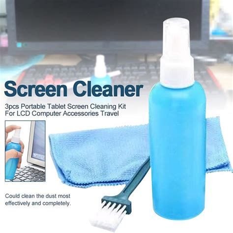 Lcd 3 In 1laptop Camera Phone Lcd Screen Cleaner Cleaning Kit Cleaning Tool Mobile Screen