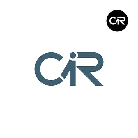 Dise O Del Logotipo De La Letra Cir Monogram Vector Premium