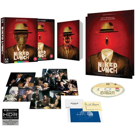 Naked Lunch Limited Edition 4K Ultra HD 4K Zavvi UK