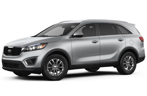 2018 Kia Sorento Interior and Exterior Color Options