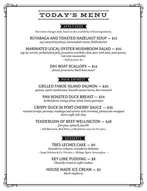 chart house happy hour menu - Smaller Journal Photogallery