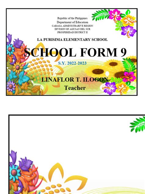 School Forms Cover Pdf