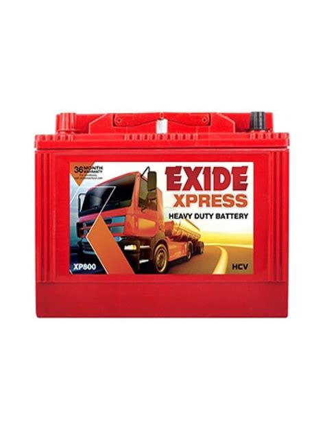 Exide Xpress XP800 Heavy Duty Battery HCV Capacity 80 Ah At Rs 6800