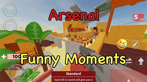 Roblox Arsenal Funny Moments Youtube