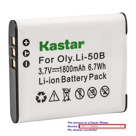 Kastar Replacement Battery For Oem Olympus Original Li B B B Li