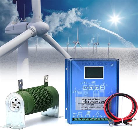 Wind Solar Hybrid Controller 1000w 2000w 3000w 4000w Solar Mppt Solar Panels