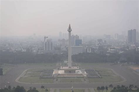 Jelang KTT Asean Ke 43 Polusi Udara Di Jakarta Masih Tinggi Infobanknews