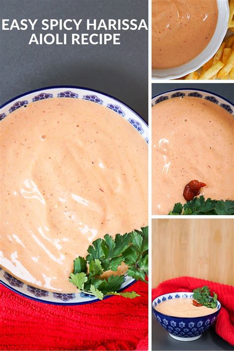 Easy Spicy Harissa Aioli Recipe Рецепт