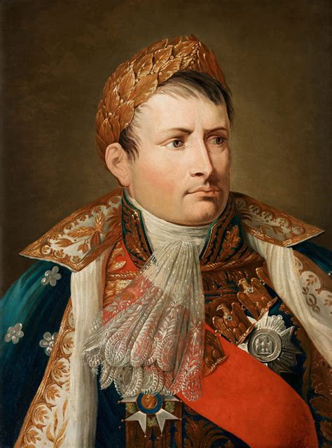 Ritratto Dell Imperatore Napoleone I Bonaparte Olio Su Tela Di Andrea