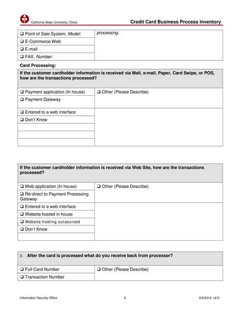 Business Process Assessment Templates At