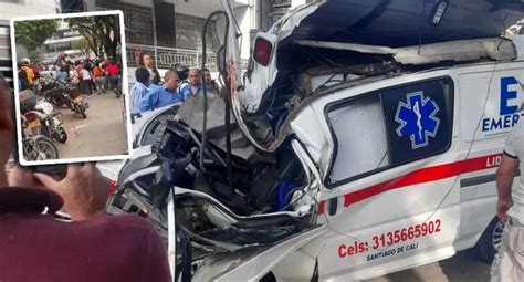 Fuerte Choque Entre Ambulancias Dejó Una Persona Muerta