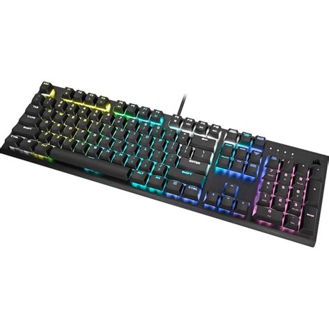 Corsair K Rgb Pro Low Profile Gaming Tastatur Schwarz De Layout