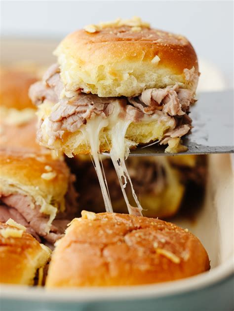 Easy French Dip Roast Beef Sliders Recipe The Recipe Critic