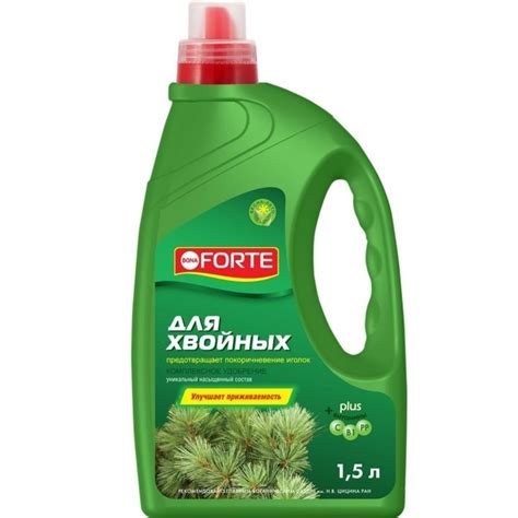 Купить жидкое удобрение Бона Форте для хвойных (1,5 л) в интернет ...